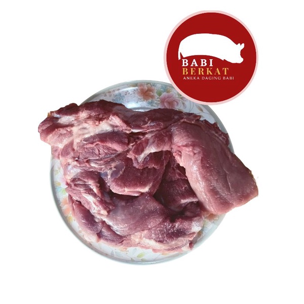 

Babi Berkat - Satean Daging Babi Fresh segar kualitas terjamin 100% surabaya harga per 500gr