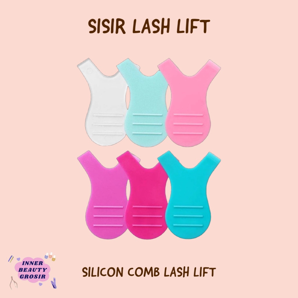 Sisir Lash Lift / Sisir Pelentik Bulu Mata / Alat Bantu lash Lift / Silicone Lash Lift
