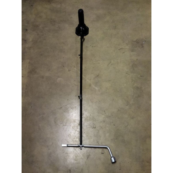 Terbaru, Dongkrak, kunci roda 21 mm &amp; handle pemutar dongkrak ( pelepas ban serep) kijang inova, fortuner &amp; hilux