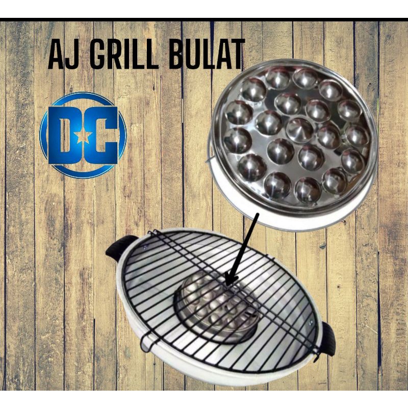 Aj Grill Bulat/Panggangan Sosis