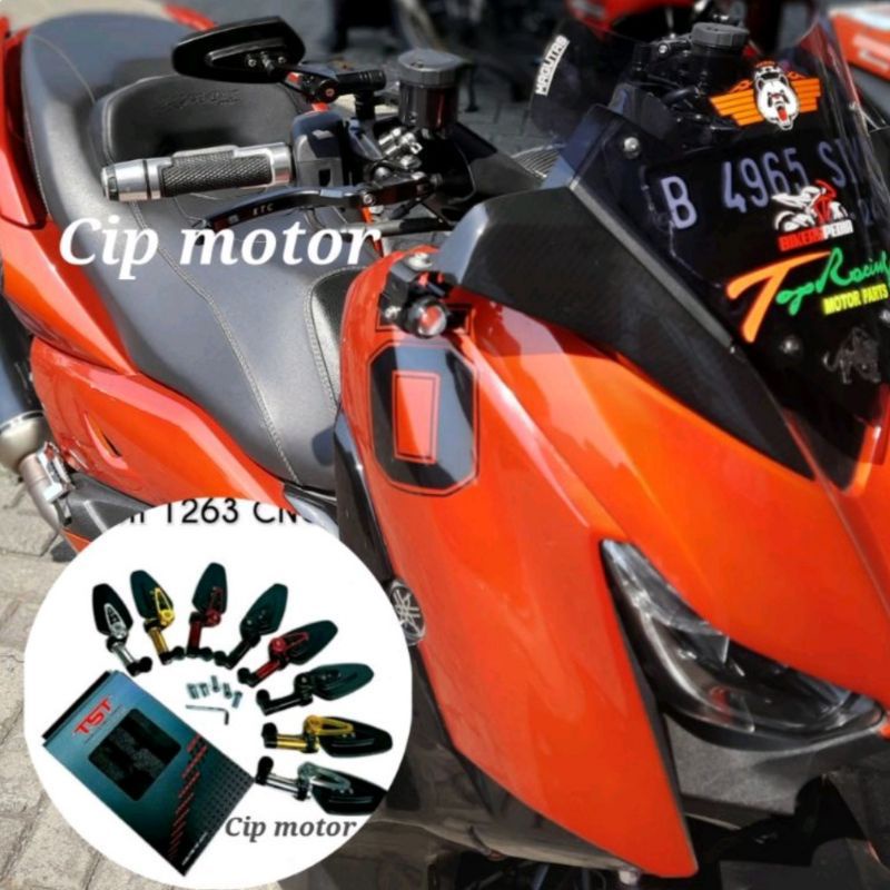 Spion Tomok oktagon TST 1263 Universal Nmax Xmax Lexi Pcx Adv Mio Beat