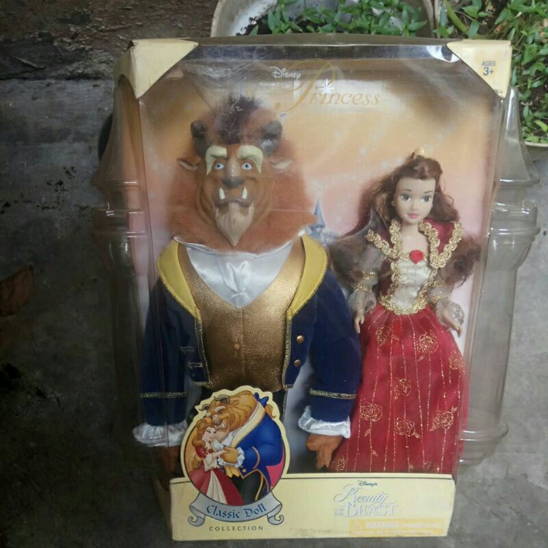 Mainan Action Figure Boneka Beauty and The Beast