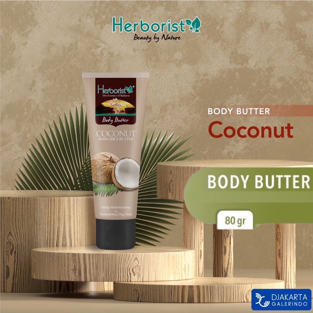 Herborist Body Butter 80gr - Herborist Body with Shea Butter 80gr