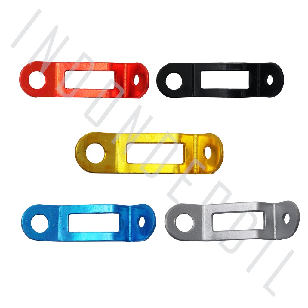 Bracket Tabung Minyak Master Rem Variasi Dudukan Breket Braket Brecket Merah Biru Kuning Hitam Silver