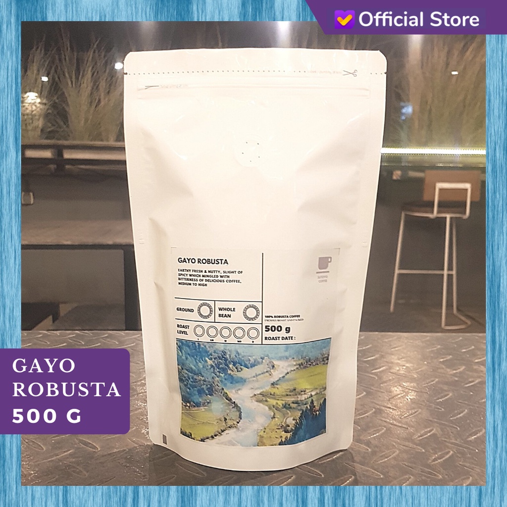 

SUTOYO COFFEE – Kopi Robusta Gayo 500 Gram by Sutoyo Coffee | Es Kopi Susu Blend | Espresso | Medium Dark Roast | Single Origin