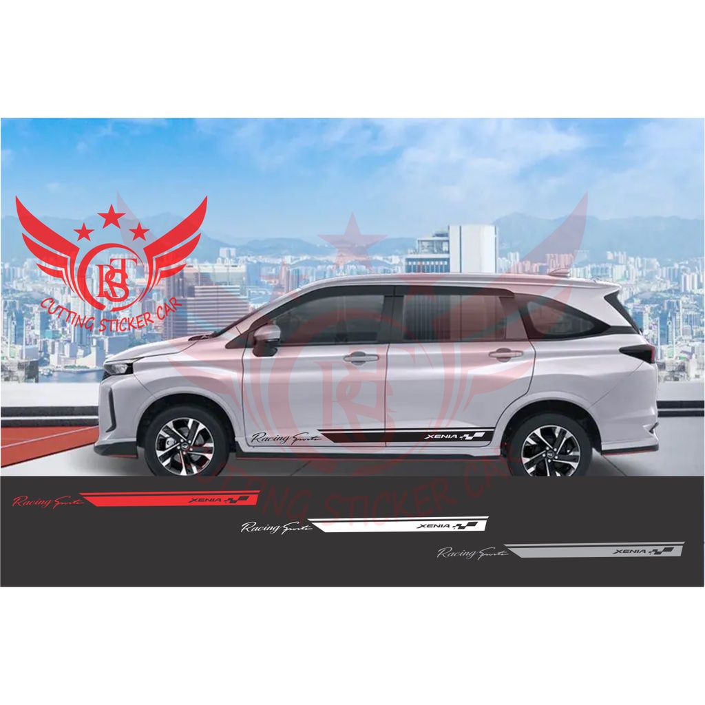 stiker sticker list mobil xenia cutting sticker mobil daihatsu xenia