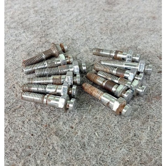 baut handel rem cb200 twin baut kopling cb200 twin ori cb125 twin ori cb175 twin honda Cb twin ori H