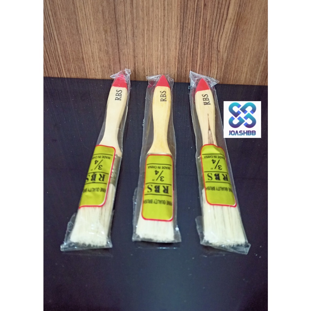 Kuas Cat Kayu 3/4&quot; inc (1,9cm) PAINT BRUSH koas