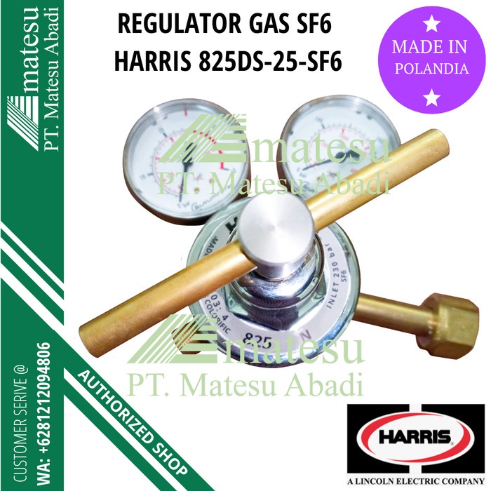 Lilipuspasristore - REGULATOR GAS SF6 HARRIS 825DS25 Regulator Tabung 1 Tahap