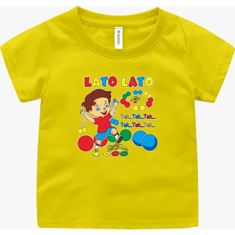 ((IB))KAOS ANAK2 UNISEX/LATO LATO DIGITAL SABLON