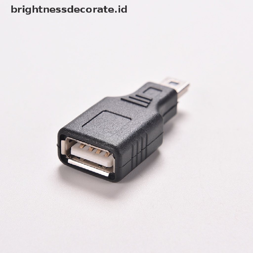 [Birth] Network USB 2.0 A Female to Mini USB B 5pin Male Cord Kabel Hub Adapter [ID]