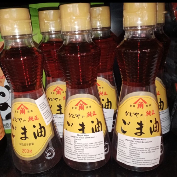 

Kadoya junsei goma abura (minyak wijen) 200gr