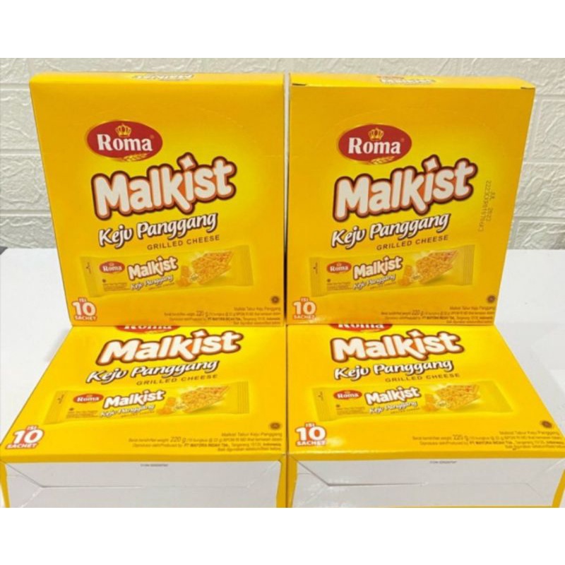 

Roma Malkist Keju Panggang Box( 1 Box / 10 Pcs)