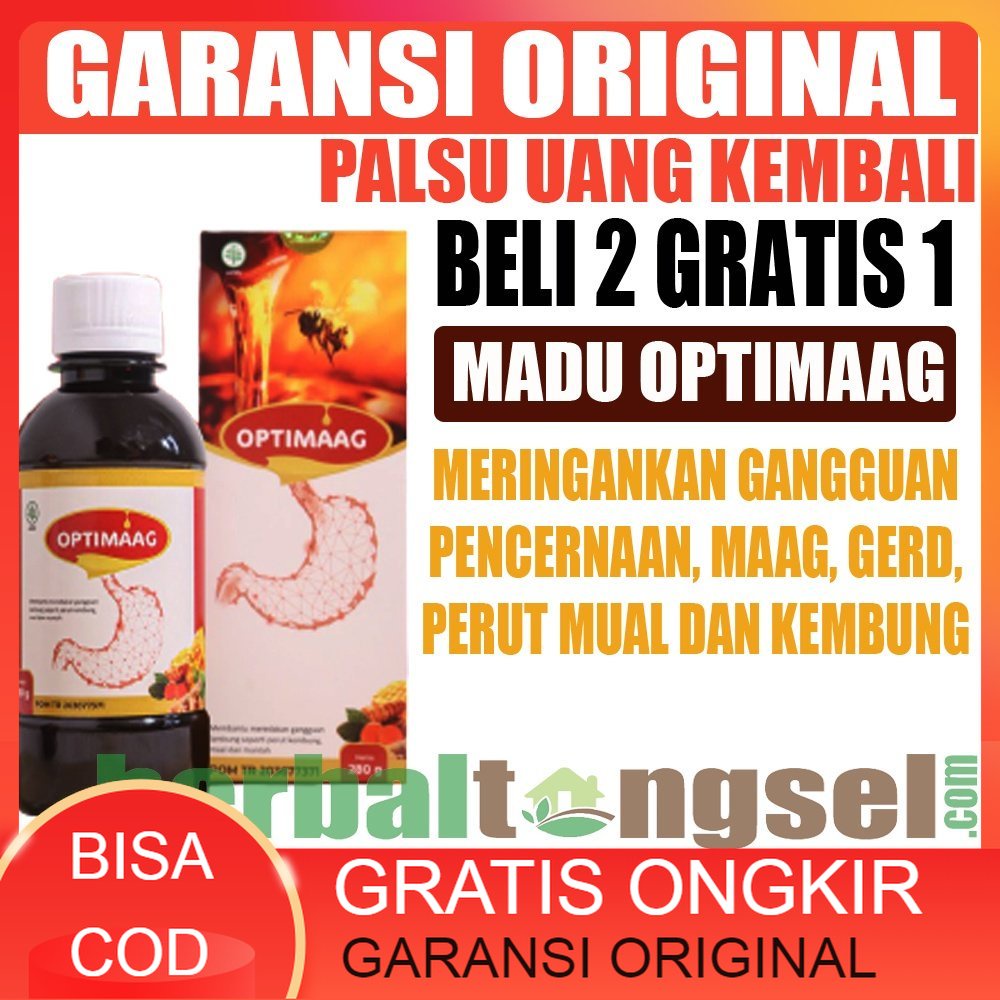 [BELI 2 GRATIS 1] BISA COD Madu Optimaag Original Madu Maag asam lambung madu gerd PROMO LEBIH DARI 