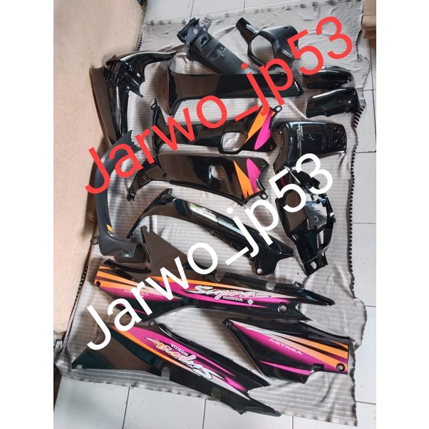 Body bodi Supra x lama Tromol full body cover bodi Supra x TROMOL fullset