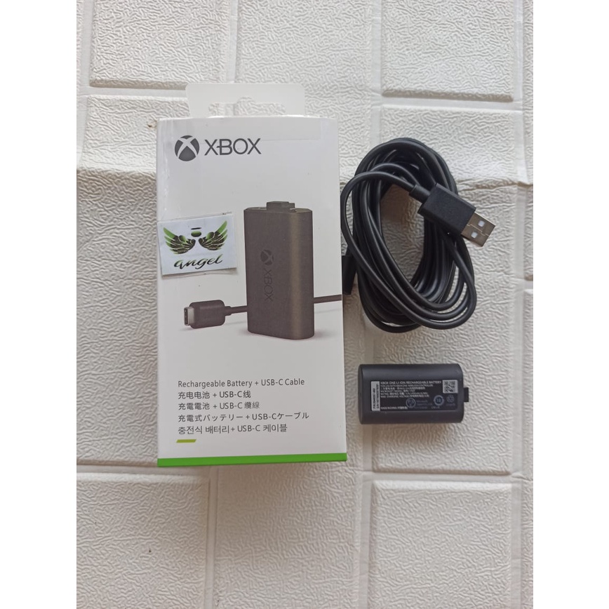 Baterai Battery XBOX Rechargeable Xbox Series X S Controller + Cable Type C