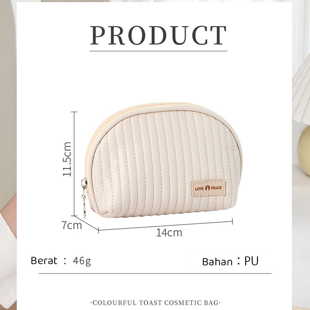 Tas Kosmetik Travel Make Up Toiletry COSMETIC BAG Tas Kosmetik Bag Waterproff Tas Penyimpanan Portabel Wanita