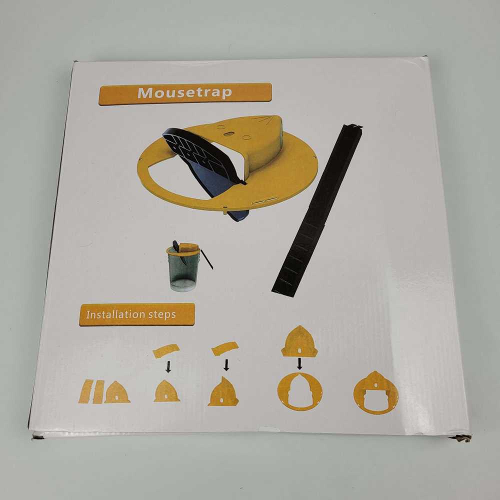 ( 100% BARANG ORI ) Huntermoon Jebakan Tikus Mouse Trap Flip Slide Bucklet Lid - HU2051