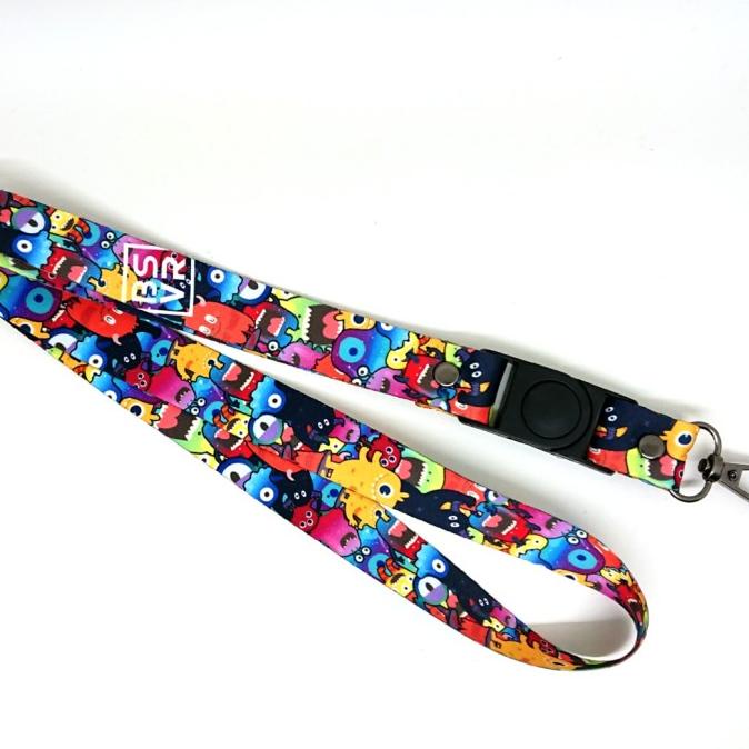 

BRG BARU lanyard gambar monster tali gantungan dompet id card