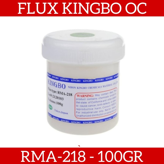 KINGBO OC RMA 218 Isi 100gr Flux Solder RMA 218 RRT