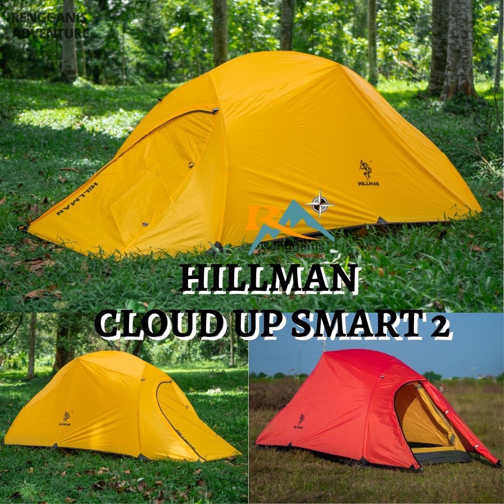 Tenda Camping HILLMAN Cloud Up Smart 2 Orang Upgrade