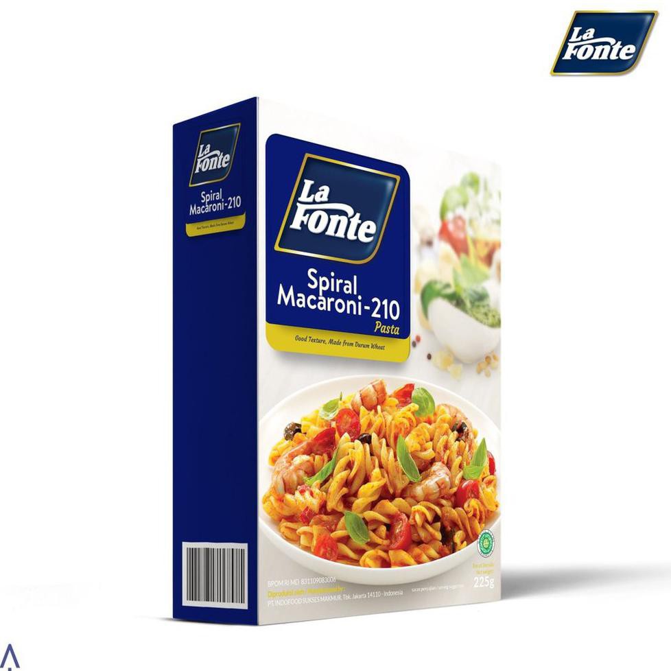 

PASTA LA FONTE SPIRAL MACARONI-210 225gr