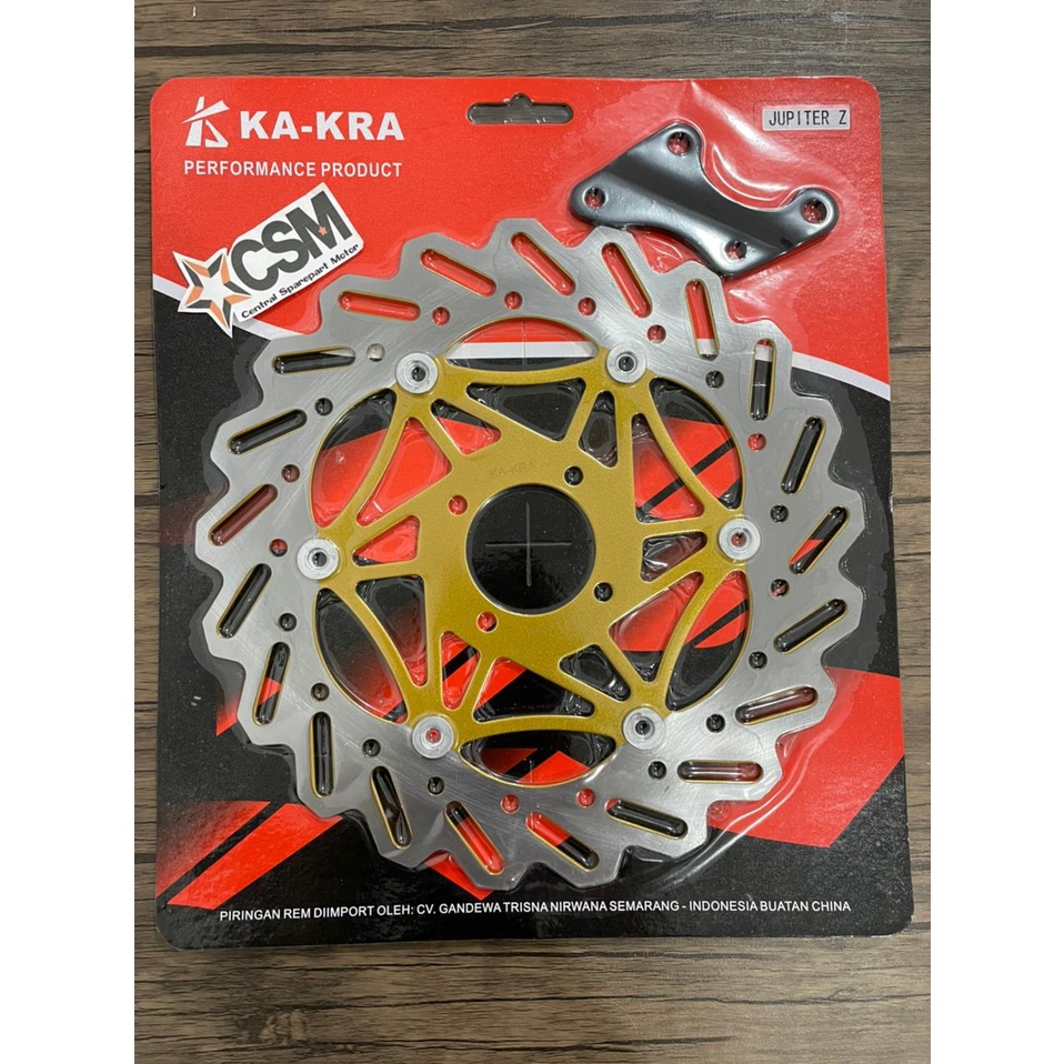 PIRINGAN CAKRAM DISC DEPAN VARIASI GERIGI/CAKRAM VARIASI GERIGI/PIRINGAN DEPAN MOTOR UNTUK BEAT-VARIO-KARISMA-JUPITER Z-MIO SOUL-MIO SMILE-MIO J-MIO M3-JUPITER MX-VEGA R-VIXION-SUPRA X