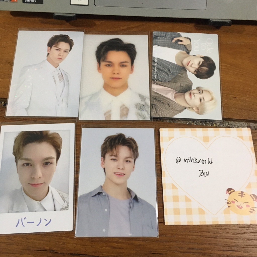 Photocard TC Seventeen Japan