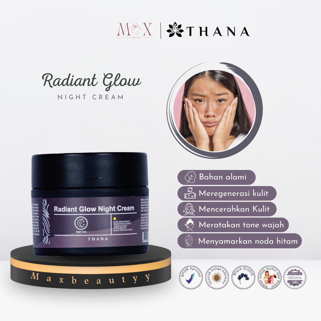 Thana Beauty Night Cream Radiant