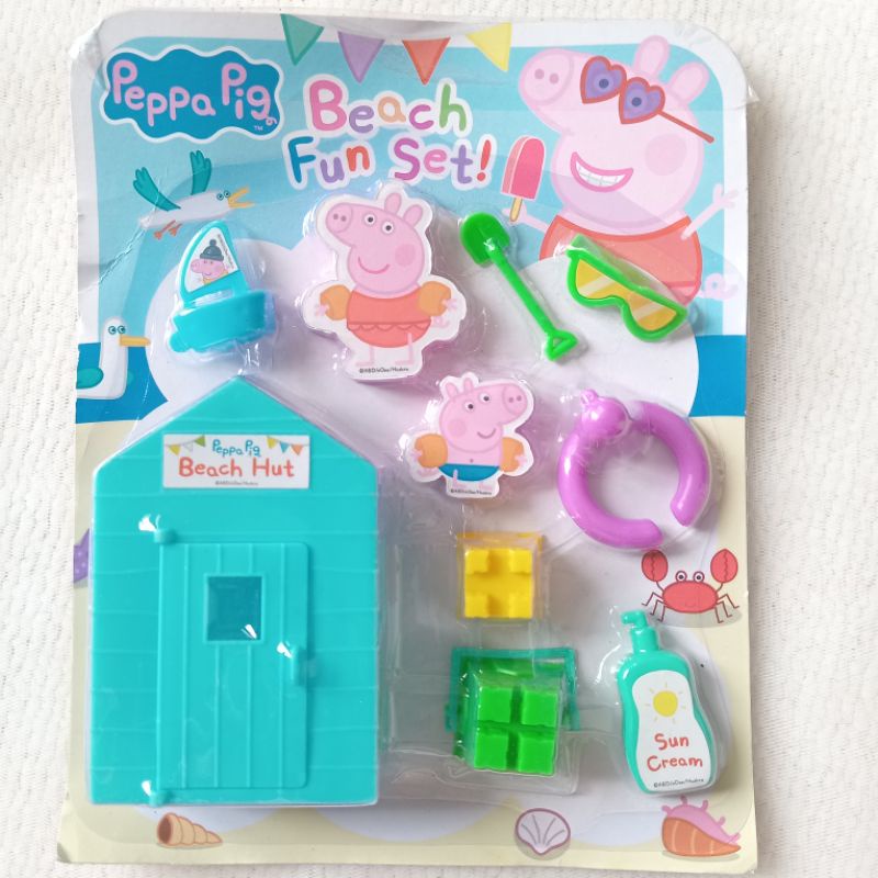 Peppa Pig Beach Fun Set Toy  / Mainan Peppa Pig