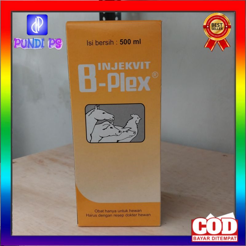 INJEKVIT B Kompleks 500ml Medion Injeksi meningkatkan produktivitas dan sistem kekebalan ml