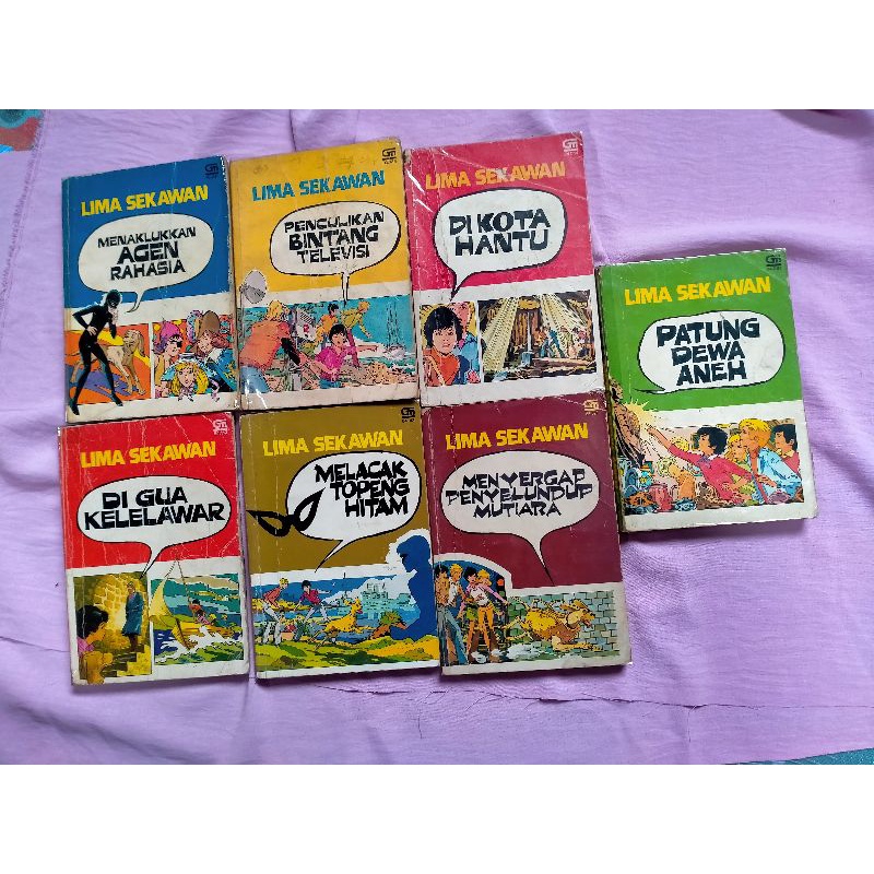 LIMA SEKAWAN CLAUDE & ENID BLYTON