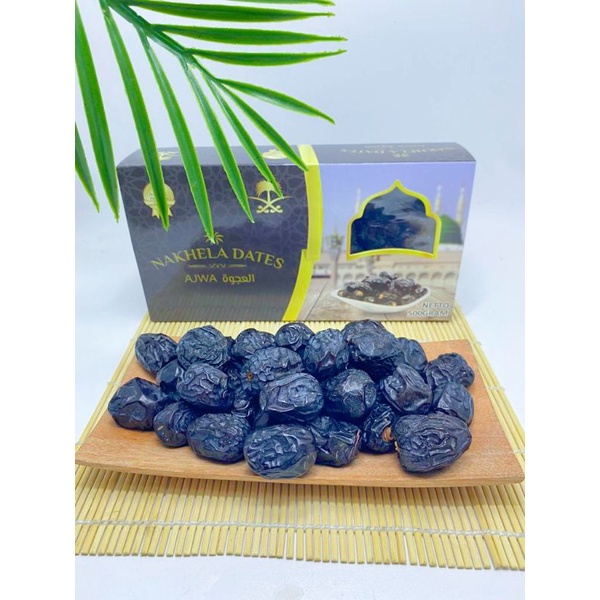 

Kurma Ajwa Madinah Nakhela Dates Eksklusif 500gr