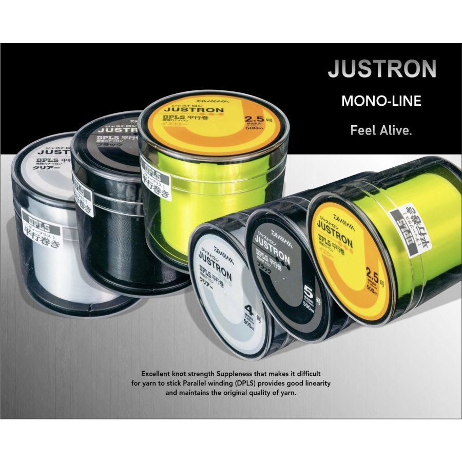 Senar Daiwa Justron Original 100%