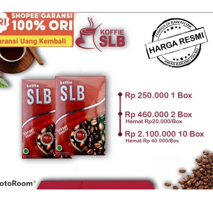 

Terlaris ( OFFICIAL STORE ) KOFFIE SLB ( KOPI SLB ISI 1 BOX ), PRIVASI AMAN BISA COD