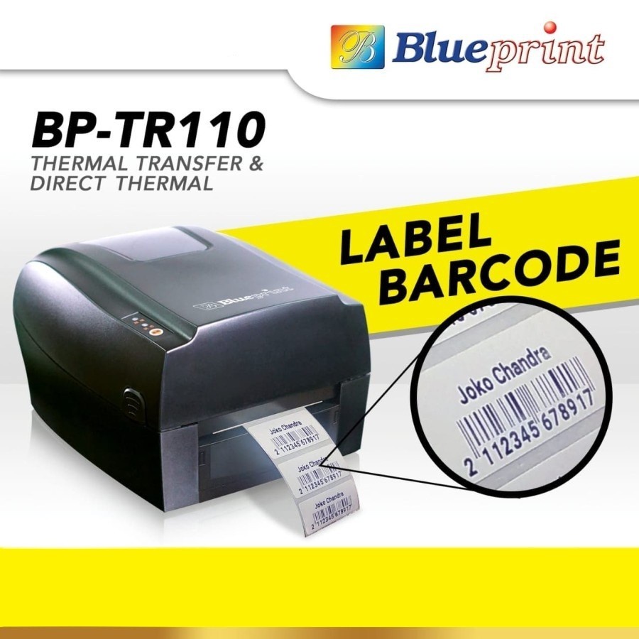 BLUEPRINT PRINTER DIRECT THERMAL BARCODE [BP-TR110]