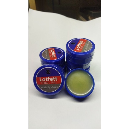 LOTFET PASTA SOLDER STANOL SOLDER 12 GRAM