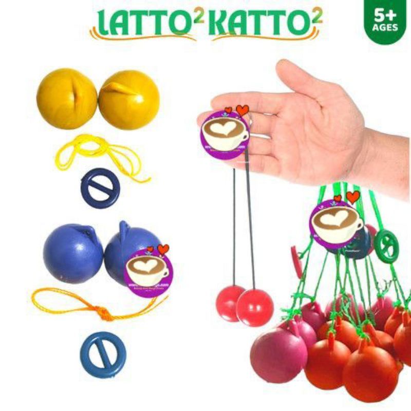 Mainan Latto Latto Bola Tek Tek Mainan Anak Jadul Etek Etek Mainan Jadul Lato Lato Mainan Traditiona