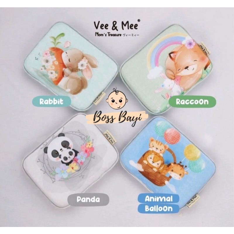 VEE &amp; MEE - Bantal Peang Memory Foam Bayi Karakter