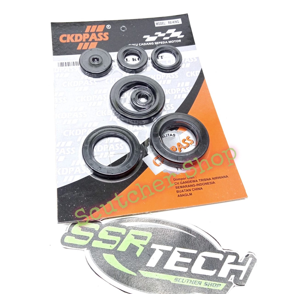 SEAL KOMPLIT OLI SEAL SET OIL SEAL KIT KOMPLIT RX KING