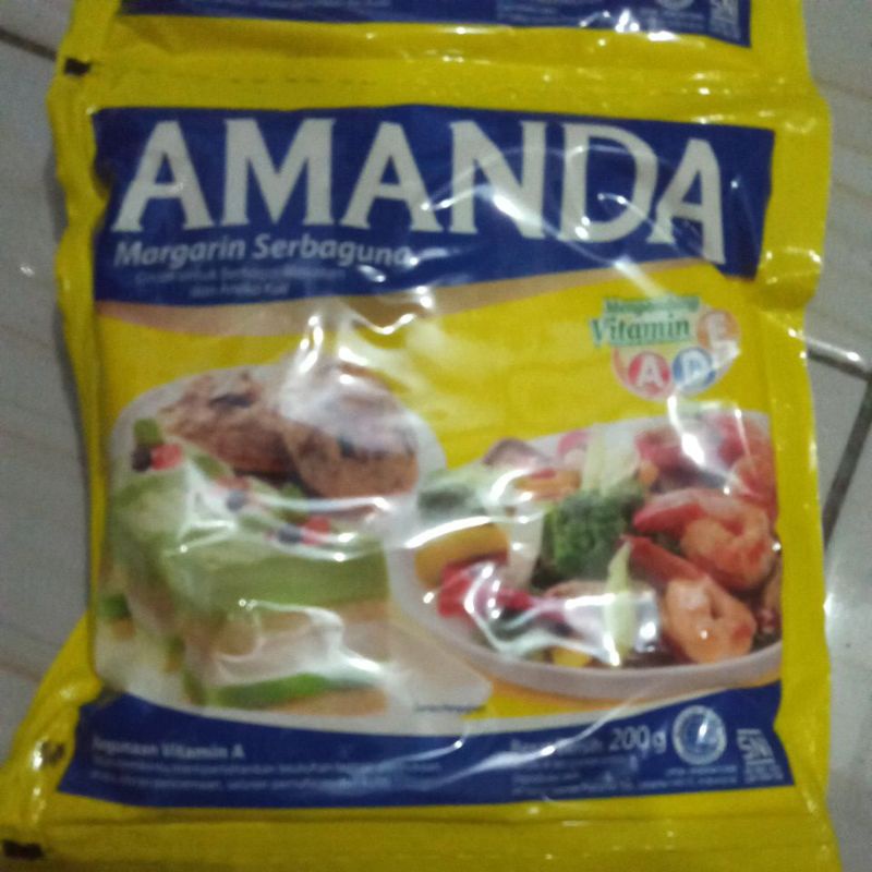 

Margarin serbaguna AMANDA 200gram