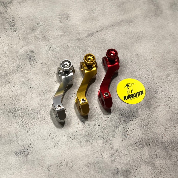 Jual Rear Brake Rocker arm CNC / paha rem for Vespa Sprint Primavera S