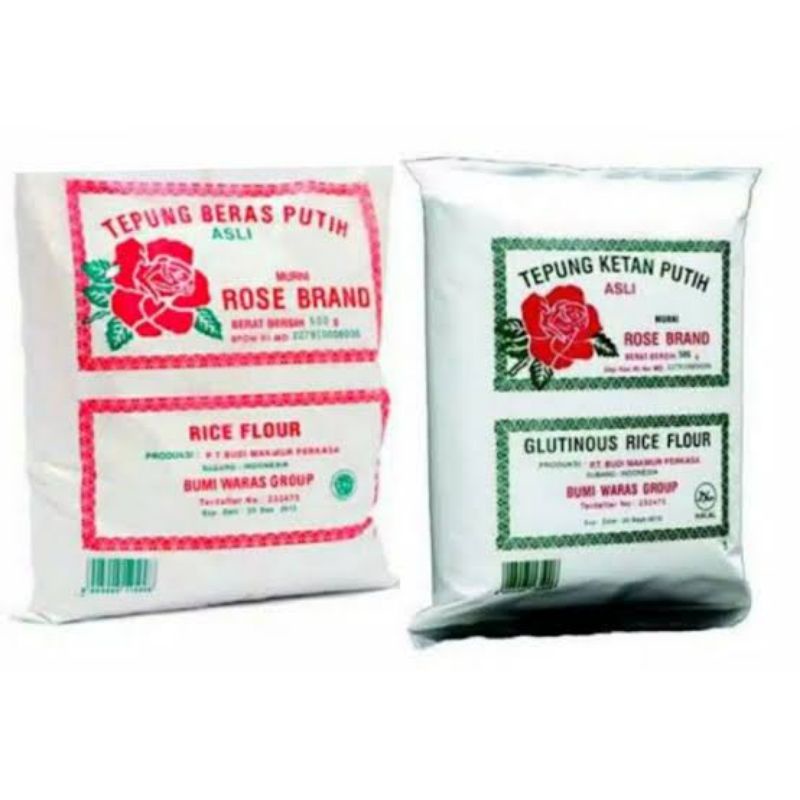 

Tepung Beras / Ketan putih rose brand 500gram