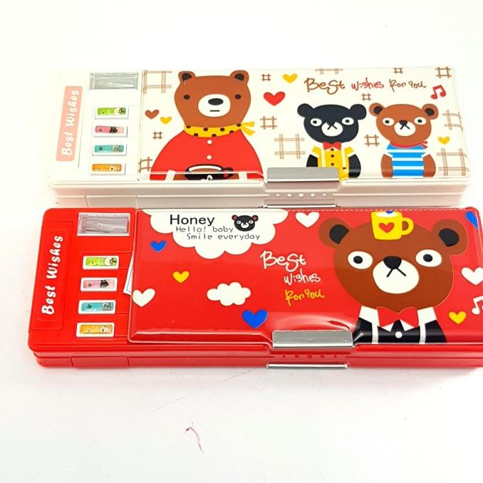 

Tempat Pensil Magnet 4 Tombol Animal 3519-03 SALE