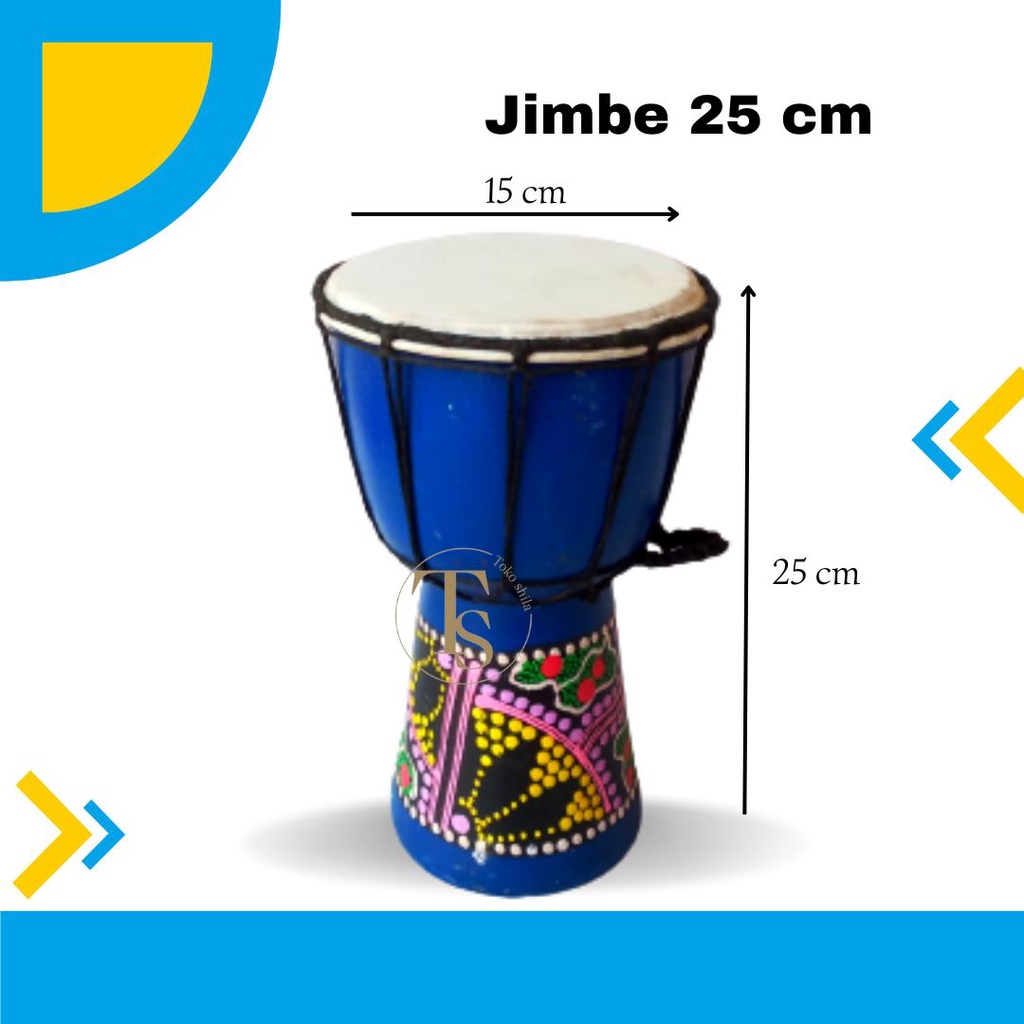 Alat Musik Tradisional Jimbe uk 25 cm gendang anang ketipung alat musik rebana alat musik jawa