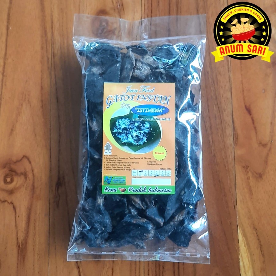 

Gatot Singkong Instant [400 Gram] - Anum Sari