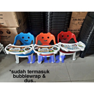 Kursi makan bayi/kursi meja makan anak plastik/kursi anak Tabitha