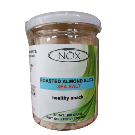 

NOX ROASTED ALMOND SLICE SEASALT