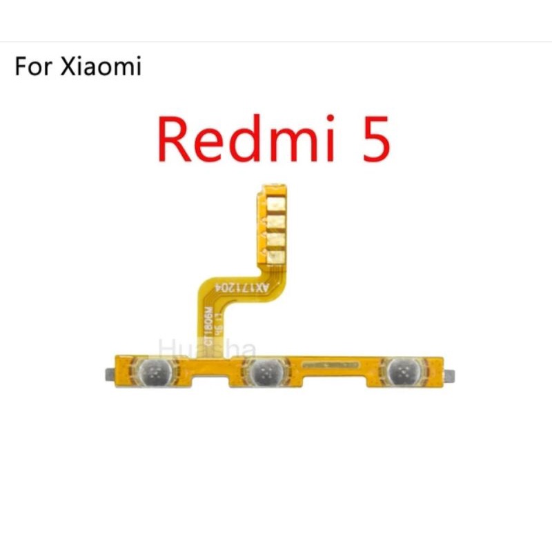 FLEXIBLE ON/OFF+VOLUME XIAOMI REDMI 5