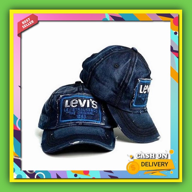 Topi Distro Audio Sound System Terlaris / Topi Keren / Topi Pria Wanita Murah Aura Trendytopi Levis 